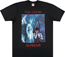 Supreme: Чёрная футболка  The Crow