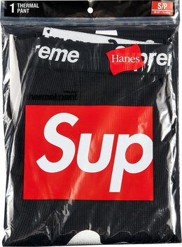 Supreme: Чёрные брюки  Hanes