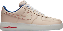 Nike: Бежевые кроссовки  Air Force 1 Low