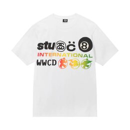 Stussy: Белая футболка 