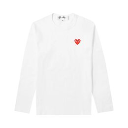 Comme Des Garçons Play: Белый свитшот 