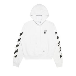 Off-White: Белая толстовка  Arrow