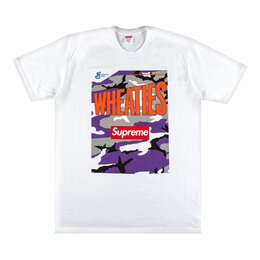 Supreme: Белая футболка  Wheaties