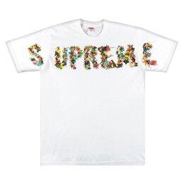 Supreme: Белая футболка  Toy Pile