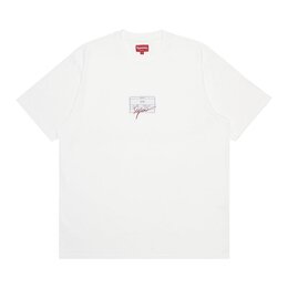 Supreme: Белая футболка 