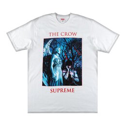 Supreme: Белая футболка  The Crow