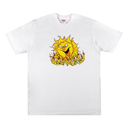 Supreme: Белая футболка  Sun