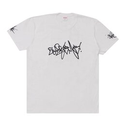 Supreme: Белая футболка  Rammellzee Tag