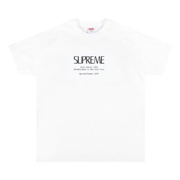 Supreme: Белая футболка 