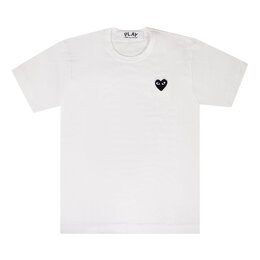 Comme Des Garçons Play: Белая футболка  Heart