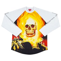 Supreme: Свитшот  Ghost Rider с рукавом реглан