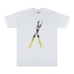 Supreme: Белая футболка  Shears