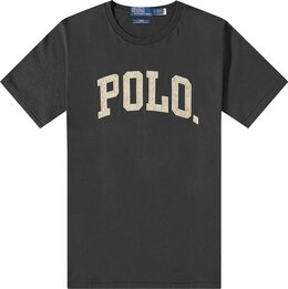 Polo Ralph Lauren: Чёрная футболка 