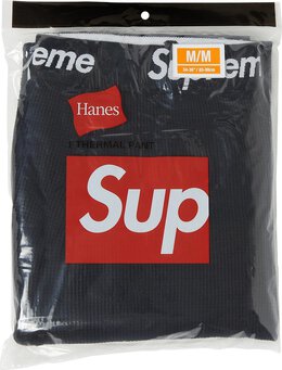 Supreme: Чёрные брюки  Hanes