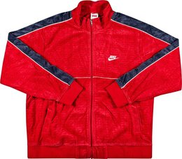 Supreme: Куртка  Nike из велюра