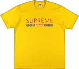 Supreme: Жёлтая футболка  Milano