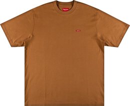 Supreme: Коричневая футболка 