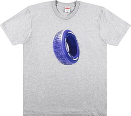 Supreme: Серая футболка  Tire