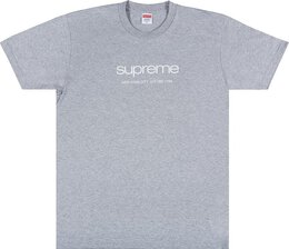 Supreme: Серая футболка  Shop