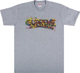 Supreme: Серая футболка 