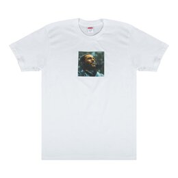 Supreme: Белая футболка  Marvin Gaye