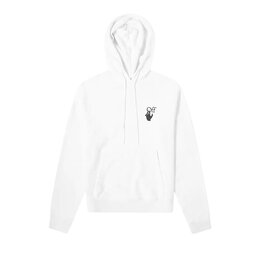 Off-White: Белая толстовка  Pascal Arrow