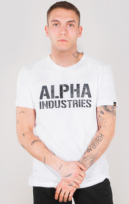 Alpha Industries: Футболка с принтом 