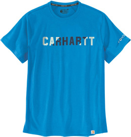 Carhartt: Синяя футболка 