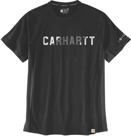 Carhartt: Чёрная футболка 