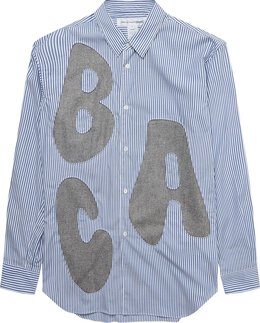 Comme Des Garçons Shirt: Рубашка в полоску 