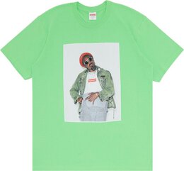 Supreme: Зелёная футболка 