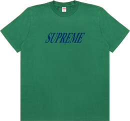 Supreme: Зелёная футболка 