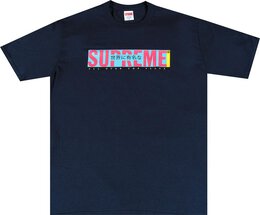 Supreme: Синяя футболка 