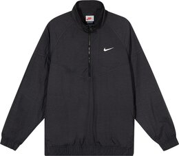 Nike: Чёрная куртка  Windrunner