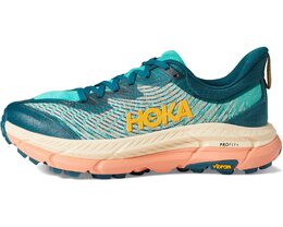 HOKA: Зелёные кроссовки 