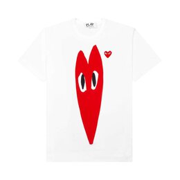 Comme Des Garçons Play: Красная футболка  Heart