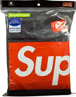 Supreme: Хлопковая футболка  Hanes