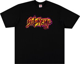 Supreme: Чёрная футболка  Scratch