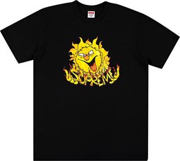 Supreme: Чёрная футболка  Sun