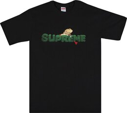 Supreme: Чёрная футболка  Lizard