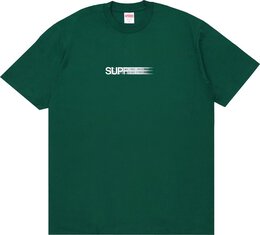 Supreme: Тёмная футболка  Motion Logo