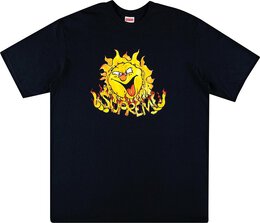 Supreme: Синяя футболка  Sun