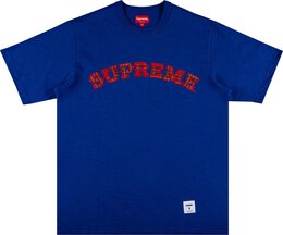 Supreme: Синяя футболка 