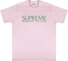 Supreme: Светлая футболка  Nuova York