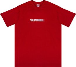 Supreme: Красная футболка  Motion Logo