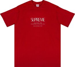 Supreme: Красная футболка 