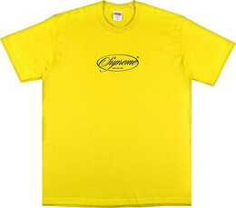 Supreme: Жёлтая футболка  Classics