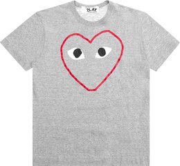 Comme Des Garçons Play: Красная футболка  Heart