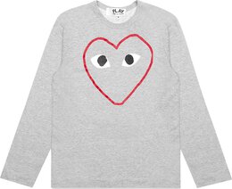 Comme Des Garçons Play: Красная футболка  Heart