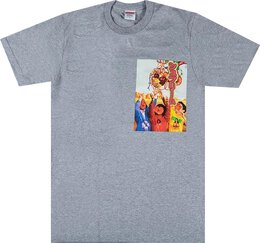 Supreme: Серая футболка  Sekintani